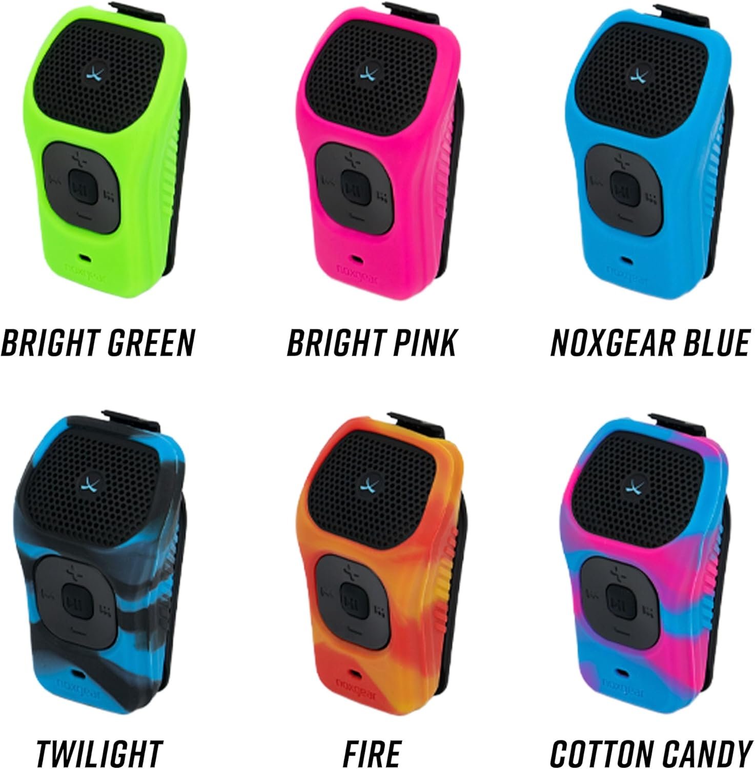 Noxgear 39g Bluetooth Speaker Protective Silicone Cover – Shock Absorbing, Scratch Resistant, Soft Touch Silicone Protective Skin - Bright Green - Image 2