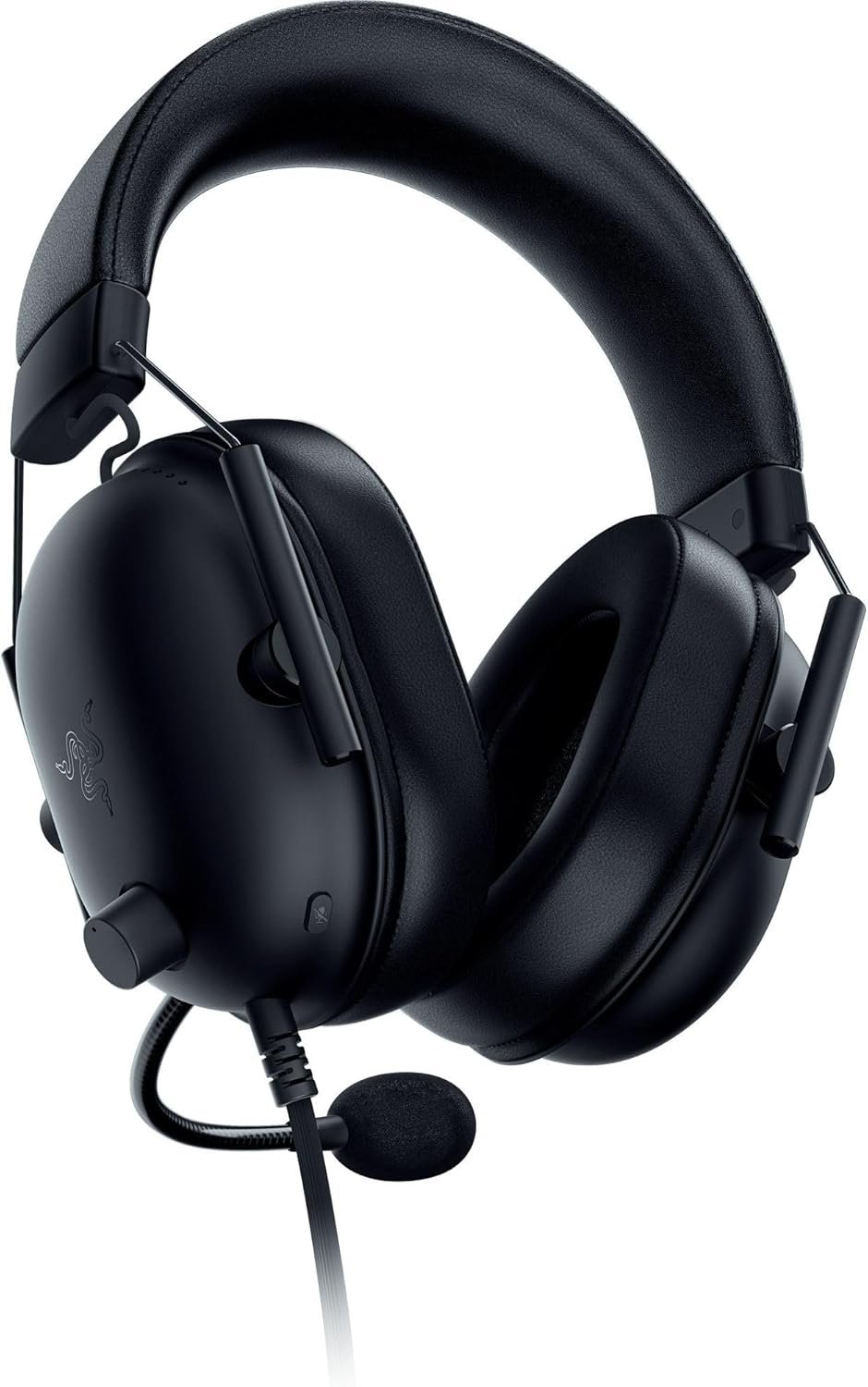 Razer BlackShark V2 X PlayStation Gaming Headset: 50mm Drivers - Cardioid Mic - Lightweight - Comfortable, Noise Isolating Earcups - for PS5, Xbox Series X, PC, Switch via 3.5 mm Audio Jack - Black - Image 10