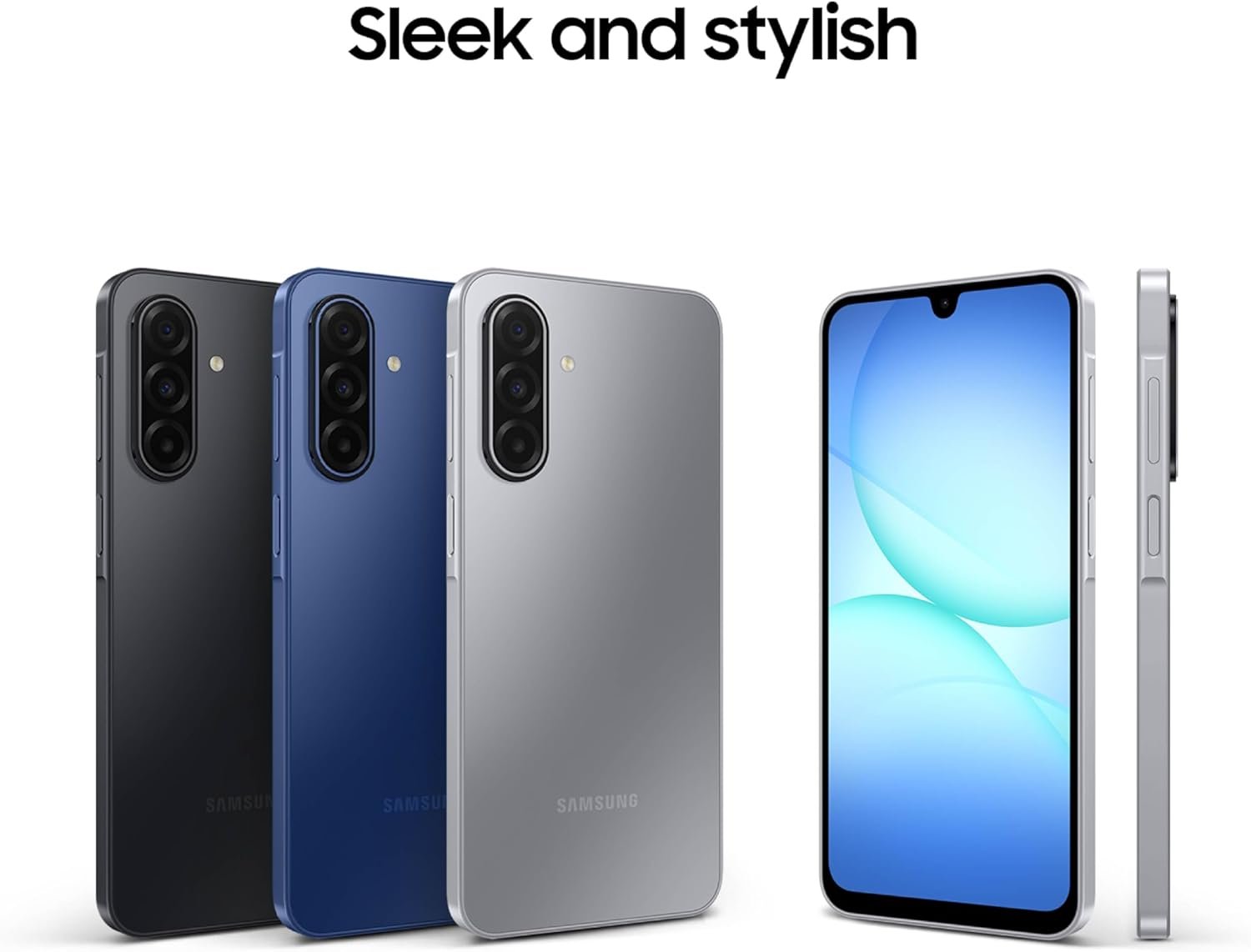 Samsung Galaxy A17 5G Smart Phone, 128GB, Large AMOLED, High-Res Camera, Durable Design, Super Fast Charging, Expandable Storage, Circle to Search, 2025, US 1 Yr Manufacturer Warranty, Blue - Image 2