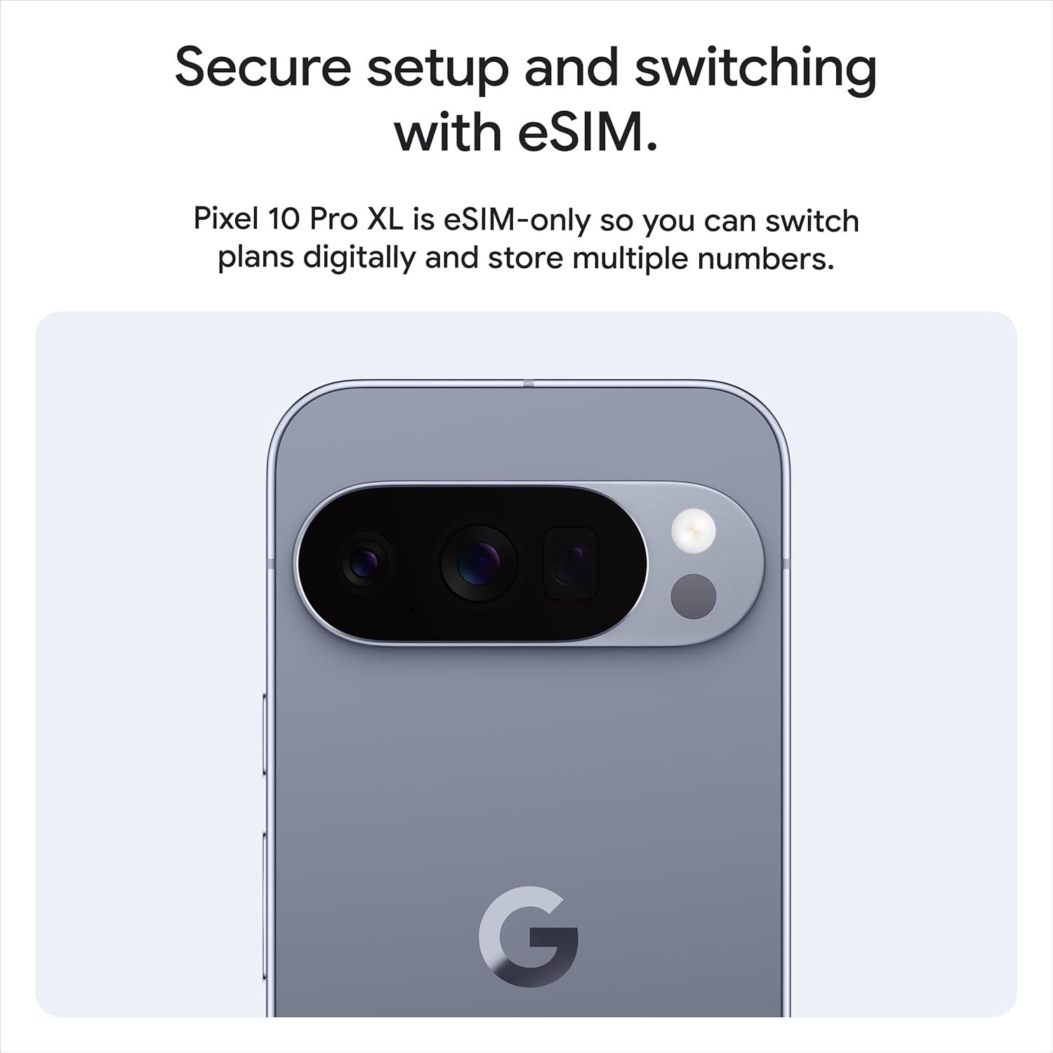 Google Pixel 10 Pro XL - Unlocked Android Smartphone - Gemini AI Assistant, Triple Rear Camera System, Fast-Charging 24+ Hour Battery, and 6.8" Super Actua Display - Moonstone - 256 GB (2025 Model) - Image 14