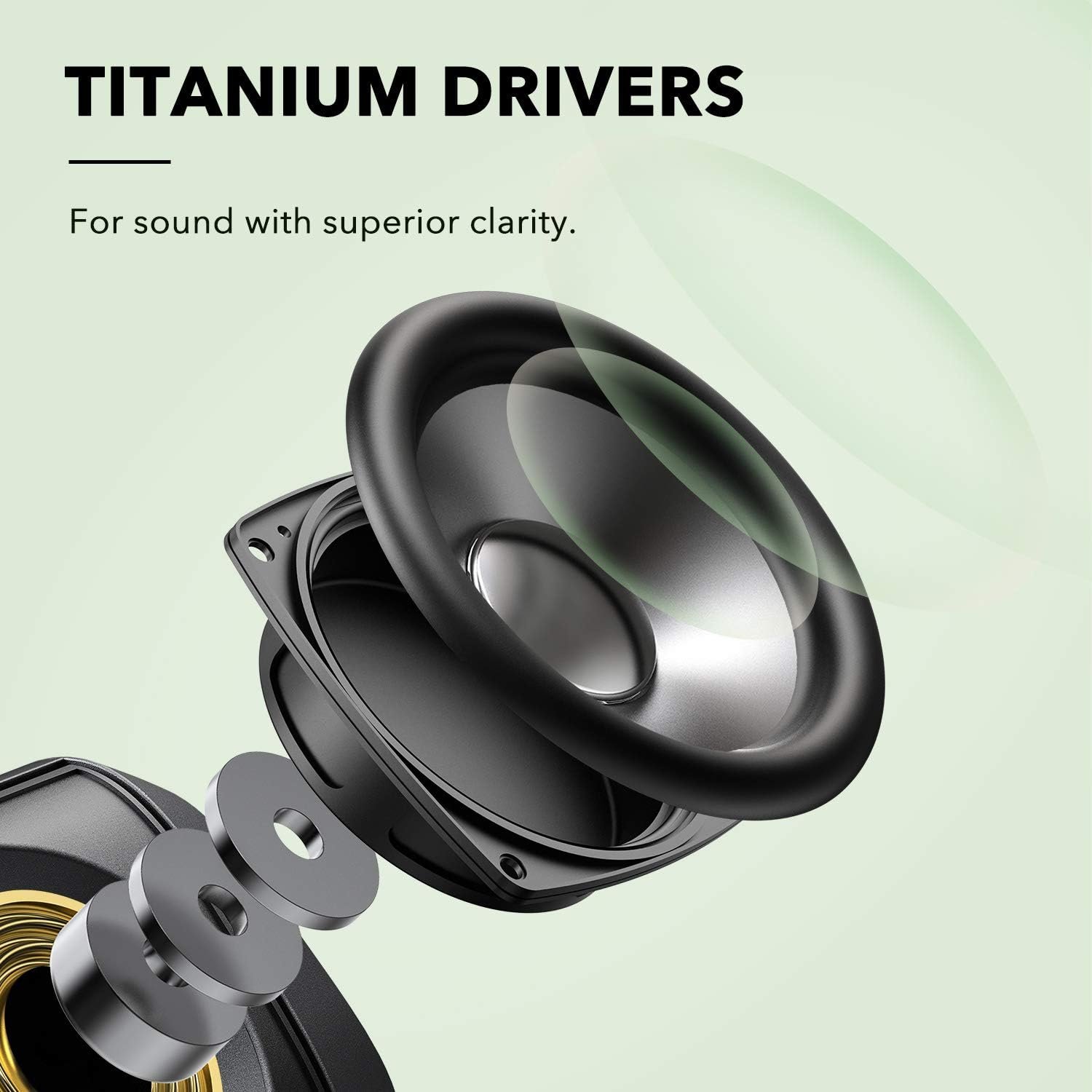 Soundcore Anker Motion Boom Waterproof Bluetooth Speaker with Titanium Drivers, BassUp Technology, IPX7, 24H Playtime, App, Built-in Handle, Outdoor Speaker for Camping, Pool, Beach, Backyard - Image 3