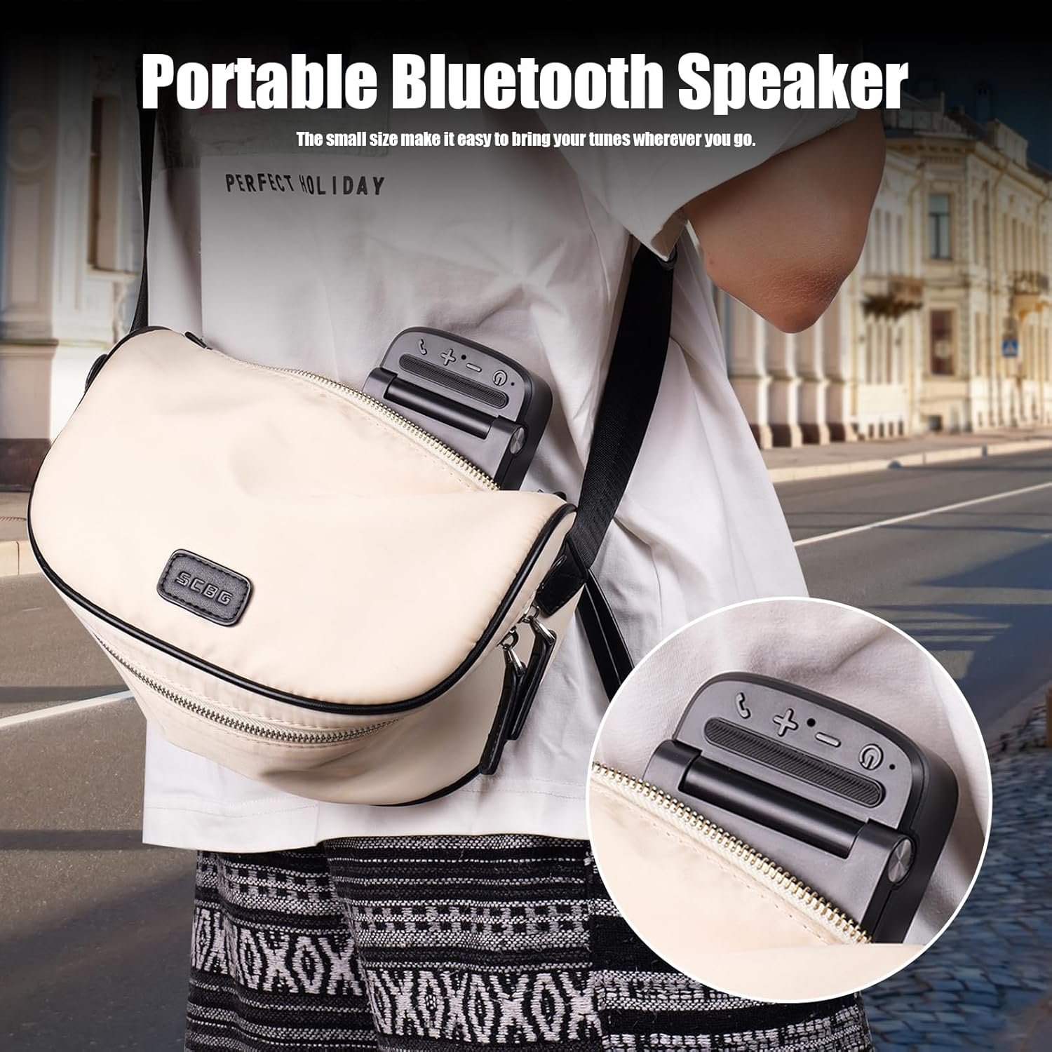 Gifts for Men Woman, Cell Phone Stand with Wireless Bluetooth Speaker,Anti-Slip Base HD Surround Sound Perfect for Home and Outdoors with iPhone/Samsung/iPad - Image 7