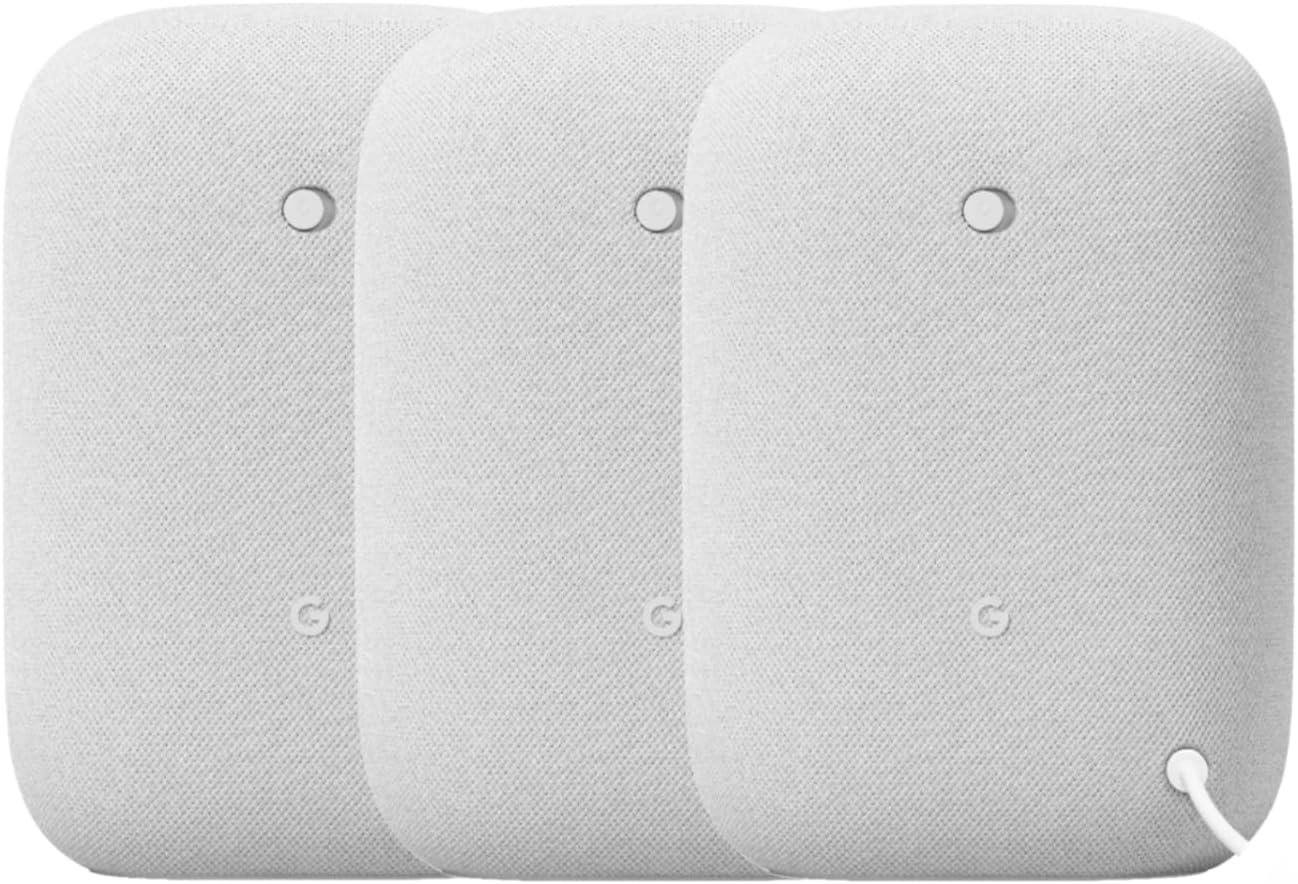 Google Audio Bluetooth Speaker - Wireless Music Streaming, Powerful Sound, Assistant Built-in, Wi-Fi and Bluetooth Connectivity, Smart Home Control, Stereo Pairing - Chalk - Image 4