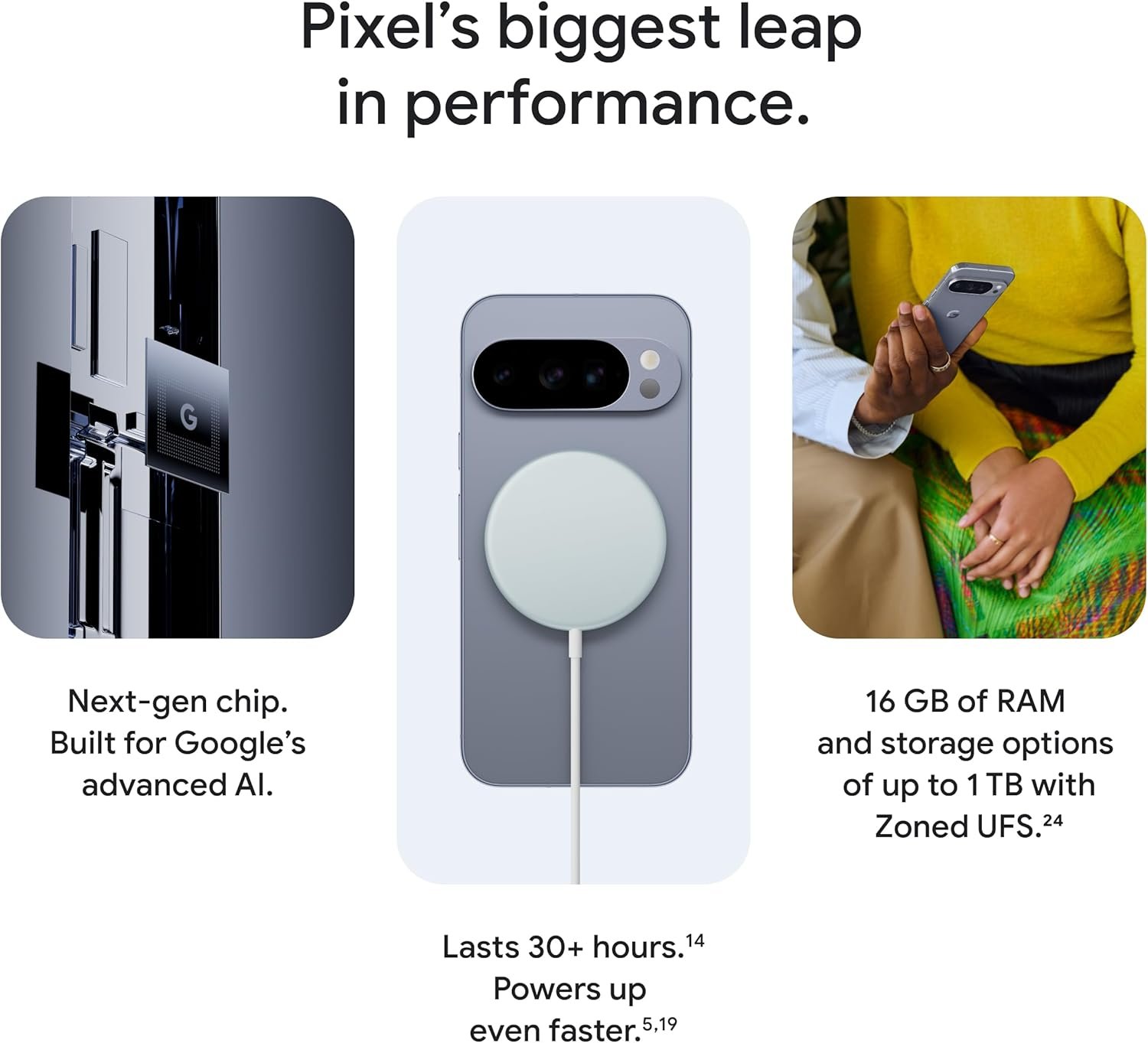 Google Pixel 10 Pro XL - Unlocked Android Smartphone - Gemini AI Assistant, Triple Rear Camera System, Fast-Charging 24+ Hour Battery, and 6.8" Super Actua Display - Moonstone - 256 GB (2025 Model) - Image 8