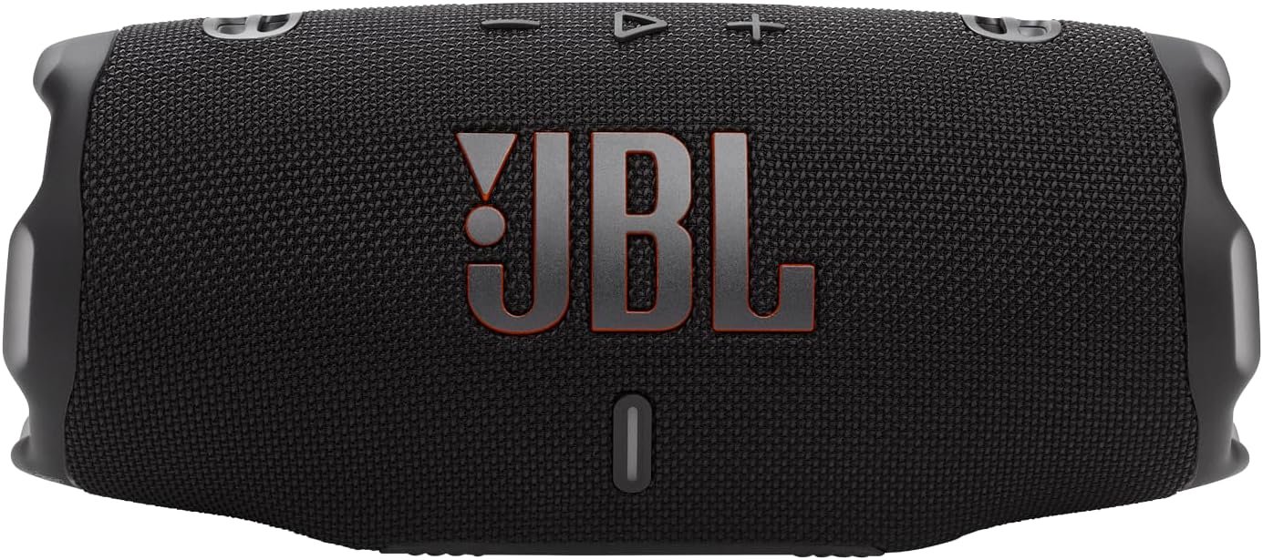 JBL Charge 6 - Portable Waterproof & Drop-Proof Bluetooth Speaker, Bold JBL Pro Sound with AI Sound Boost, 28Hrs of Playtime, Built-in powerbank & Comes with a Sturdy/Removable Carrying Strap (Black) - Image 10