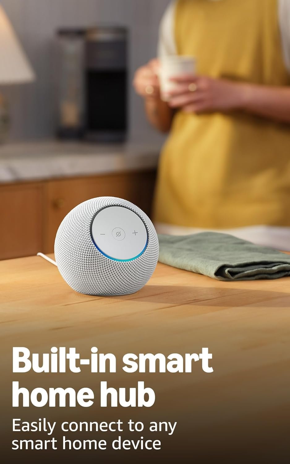 Amazon Echo Dot Max (newest model), Alexa speaker with room-filling sound and nearly 3x bass, Great for living rooms and medium-sized spaces, Designed for Alexa+, Graphite - Image 6