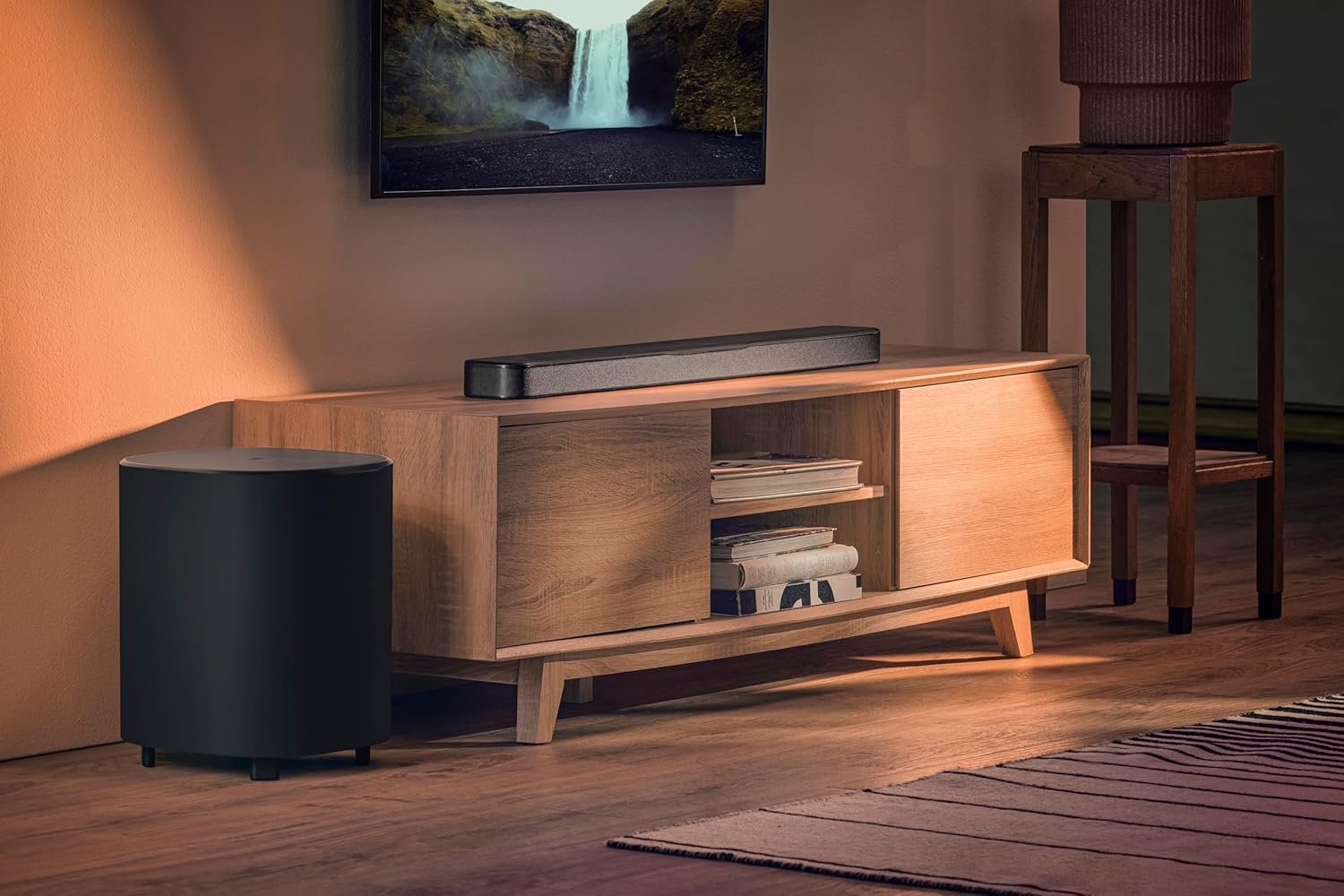 JBL Bar 500MK2-5.1 Channel soundbar System with Dolby Atmos, MultiBeam 3.0 & PureVoice 2.0, 750W with 10" Sub, Easy Sound Calibration, and Works with Voice Assistant-Enabled Speakers (Black) - Image 2