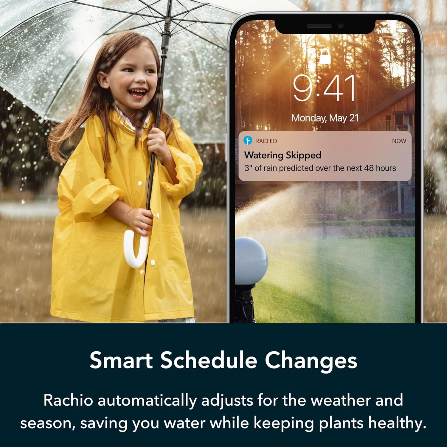 Rachio WiFi Smart Sprinkler Controller (8-Zone Irrigation Remote Control) – App-Based Scheduling, Local Weather Intelligence, Rain Skips, Easy DIY Install - Image 4