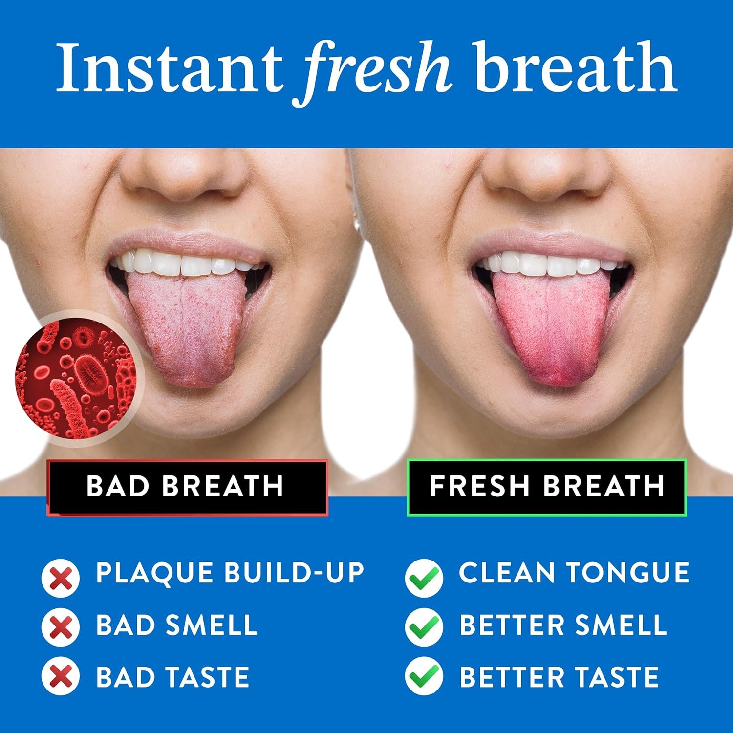 Mouthology Tongue Scraper for Adults (2 Pack), Reduce Bad Breath, Metal Tongue Scraper, Tongue Cleaner, Tongue Scraper, Stainless Steel Tongue Scraper, Tongue Cleaner for Adults, Tongue Scrubber - Image 4