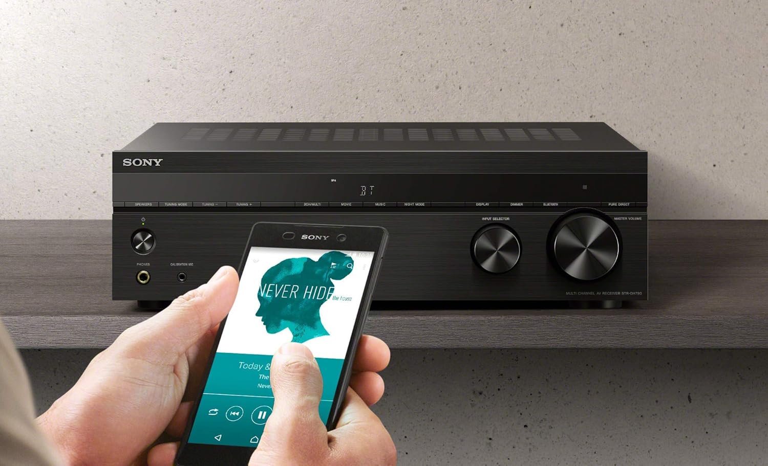 Sony STRDH190 2-ch Stereo Receiver with Phono Inputs and Bluetooth Bundle with 100ft of Speaker Wire and 5 Pairs of Banana Plugs (3 Items) - Image 9