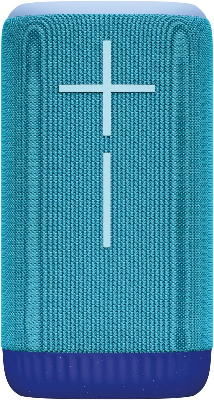 Ultimate Ears EVERBOOM Wireless Bluetooth Portable Speaker, Big Bass and Immersive 360-Degree Sound, Floatable Waterproof Speaker IP67, up to 20-Hour Battery and 180 ft (55 m) Range - Colbat Blue