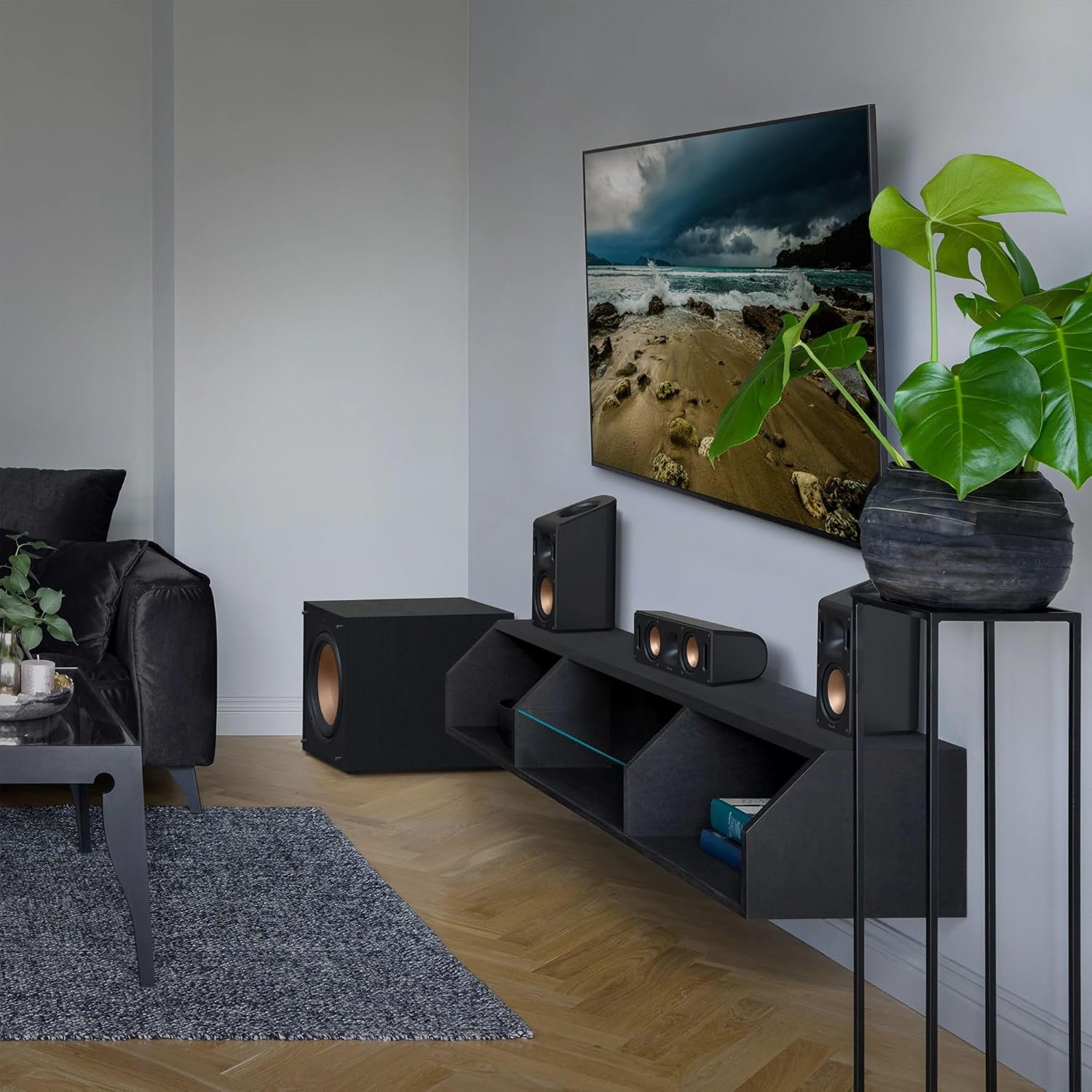 Klipsch Reference Cinema System, Black, Bundle with Onkyo TX-RZ30 170W 9.2-Channel 8K 4K Network AV Receiver - Image 4