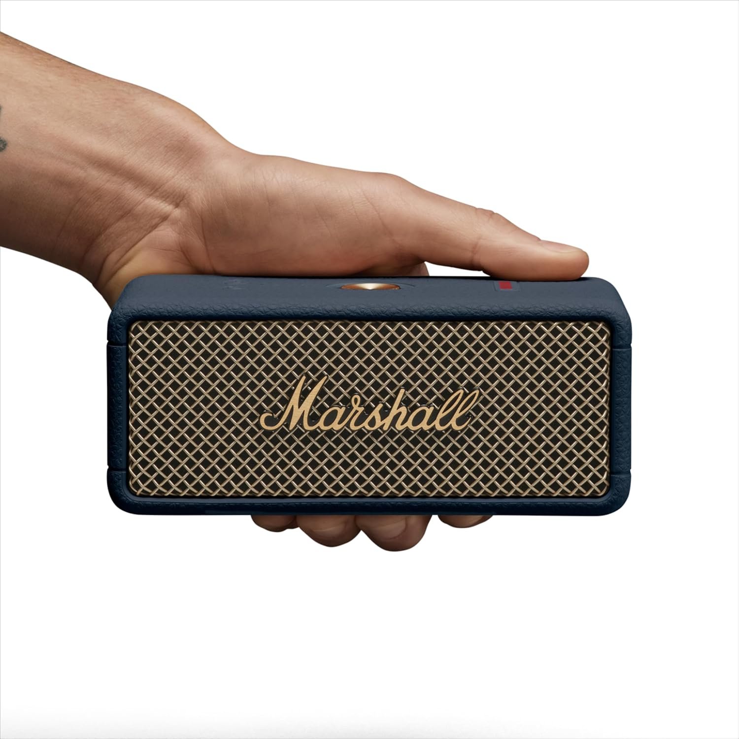 Marshall Emberton III Portable Bluetooth Speaker - Rugged Waterproof IP67 Design | Loud Stereo Sound, Deep Bass with 32+ Hr Playtime | Compact and Wireless for Travel and Outdoors - Midnight Blue - Image 8