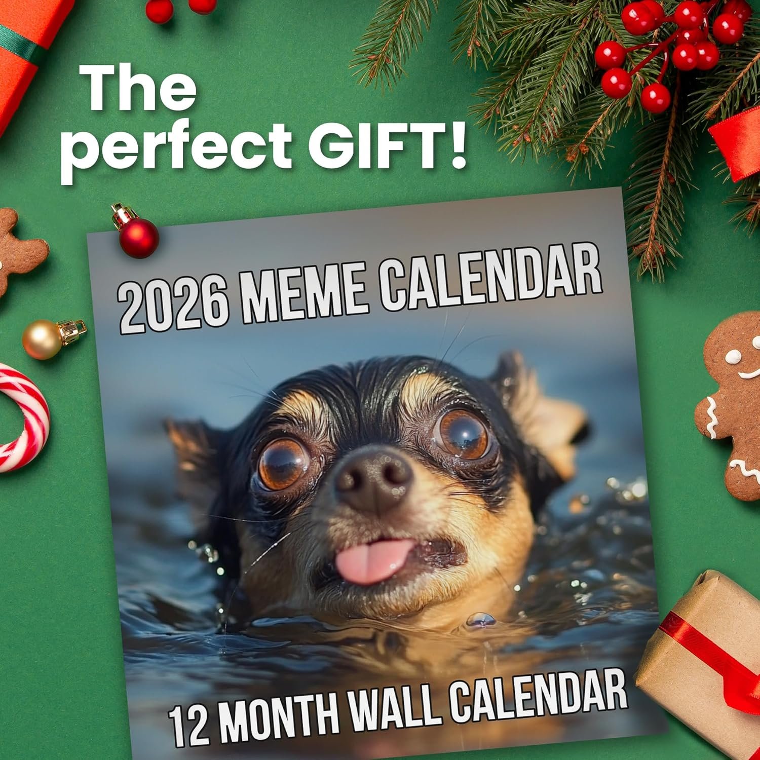 2026 Memes Wall Calendar | 12 Months of Hillarious Memes/Jokes to Keep You Laughing All Year, Funny White Elephant Gift For Him or Her, Give Them Something That Will Make Them Smile - Image 4