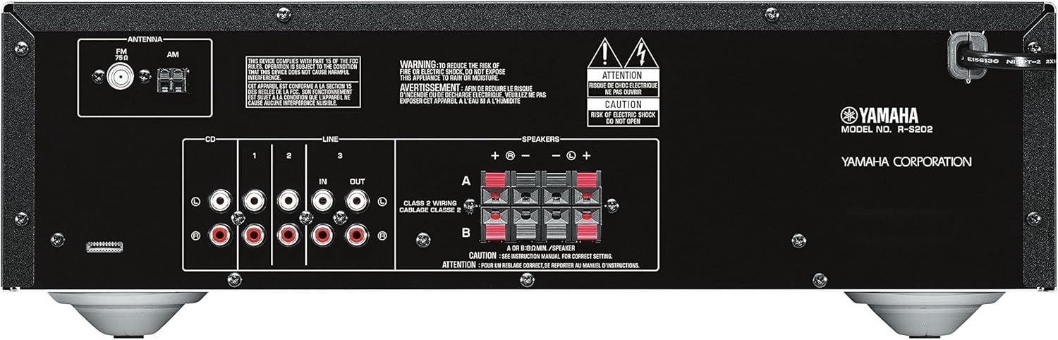 YAMAHA R-S202BL Stereo Receiver - Image 2