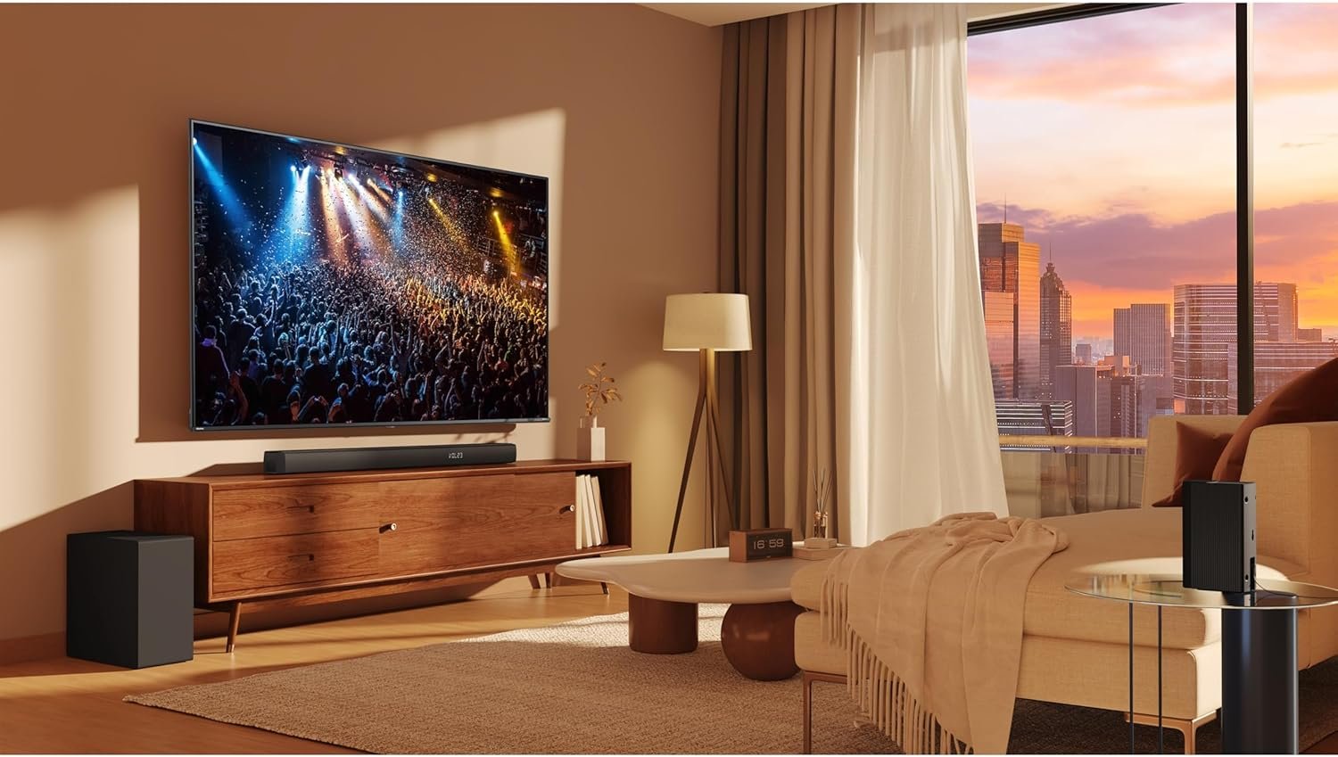 Hisense HS5100 5.1Ch Sound Bar with Wireless Subwoofer, 540W, Dolby Digital Plus, Bluetooth 5.3, EzPlay, Roku TV Ready, DTS: X, HDMI/AUX/ARC/Optical/USB (HS5100, 2024 Model) - Image 14