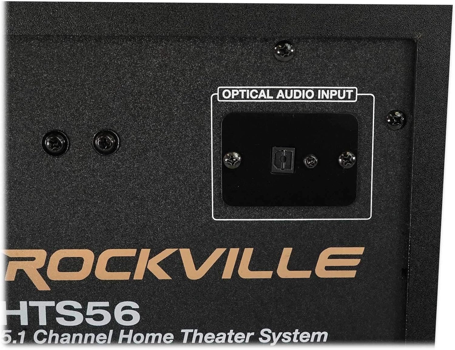 Rockville HTS56 1000W 5.1 Channel Home Theater System, Bluetooth, USB, 8" Subwoofer, LED Light Effects, Remote Control, Optical Input, for Movies, Music & Karaoke - Image 8