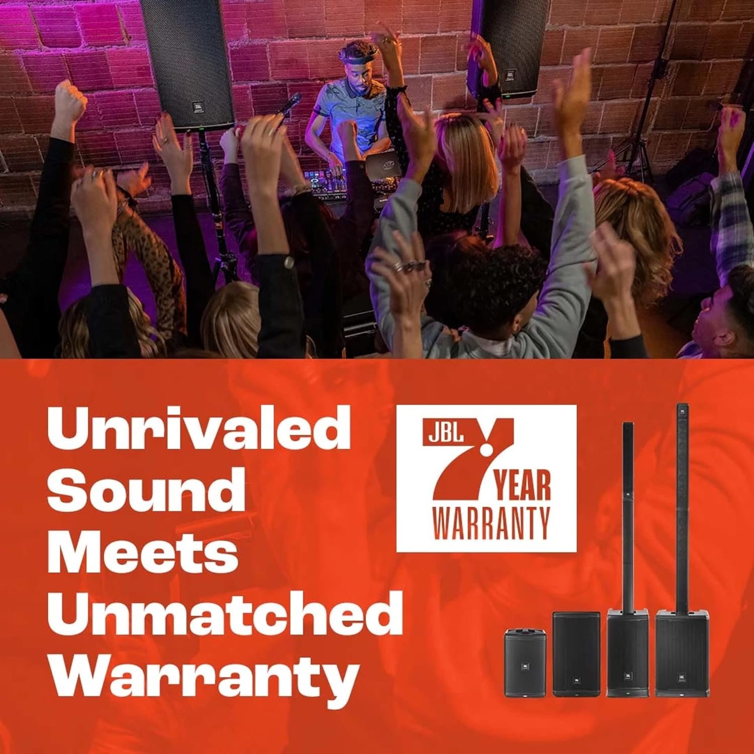 JBL Professional EON710 Powered PA Speaker with Bluetooth, 10 inch, 1300 Watt, Wired Electric, Black - Image 8