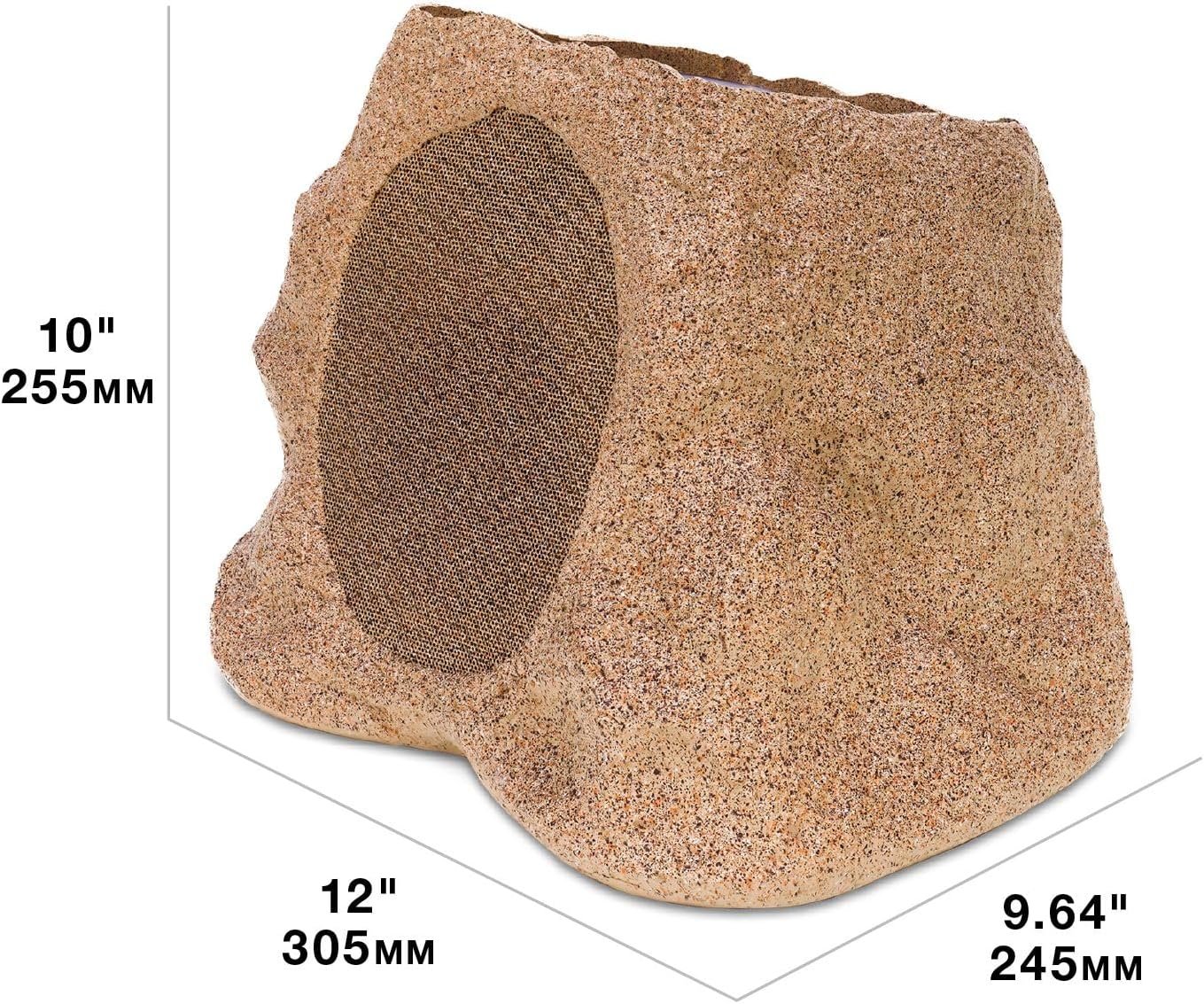 Victrola Rock Speaker Connect, Stone, Wireless Outdoor with Bluetooth 5.3, 22-Hour Battery Life, with Solar Charging, Link Up to 20 Rock Speakers, IP65 Water & Dust Resistant - Image 9