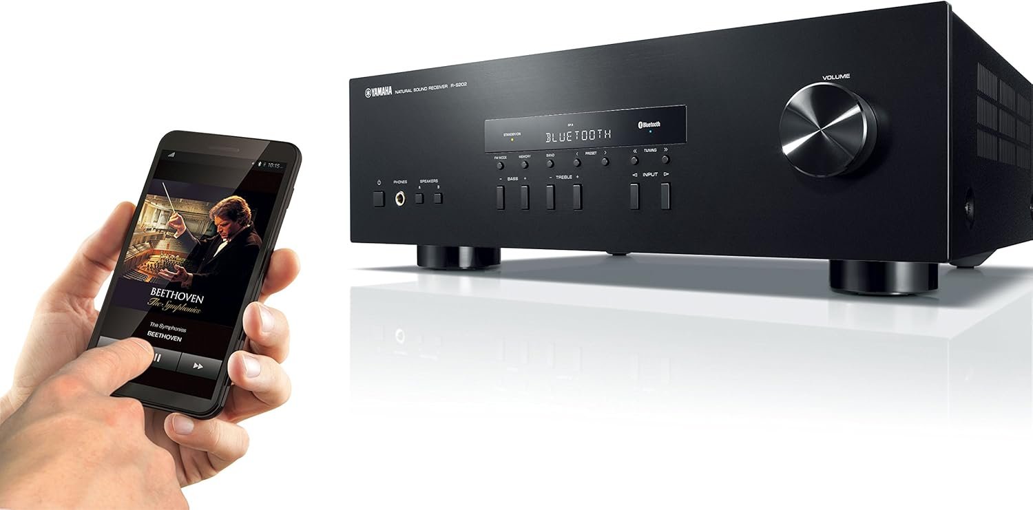 YAMAHA R-S202BL Stereo Receiver - Image 3