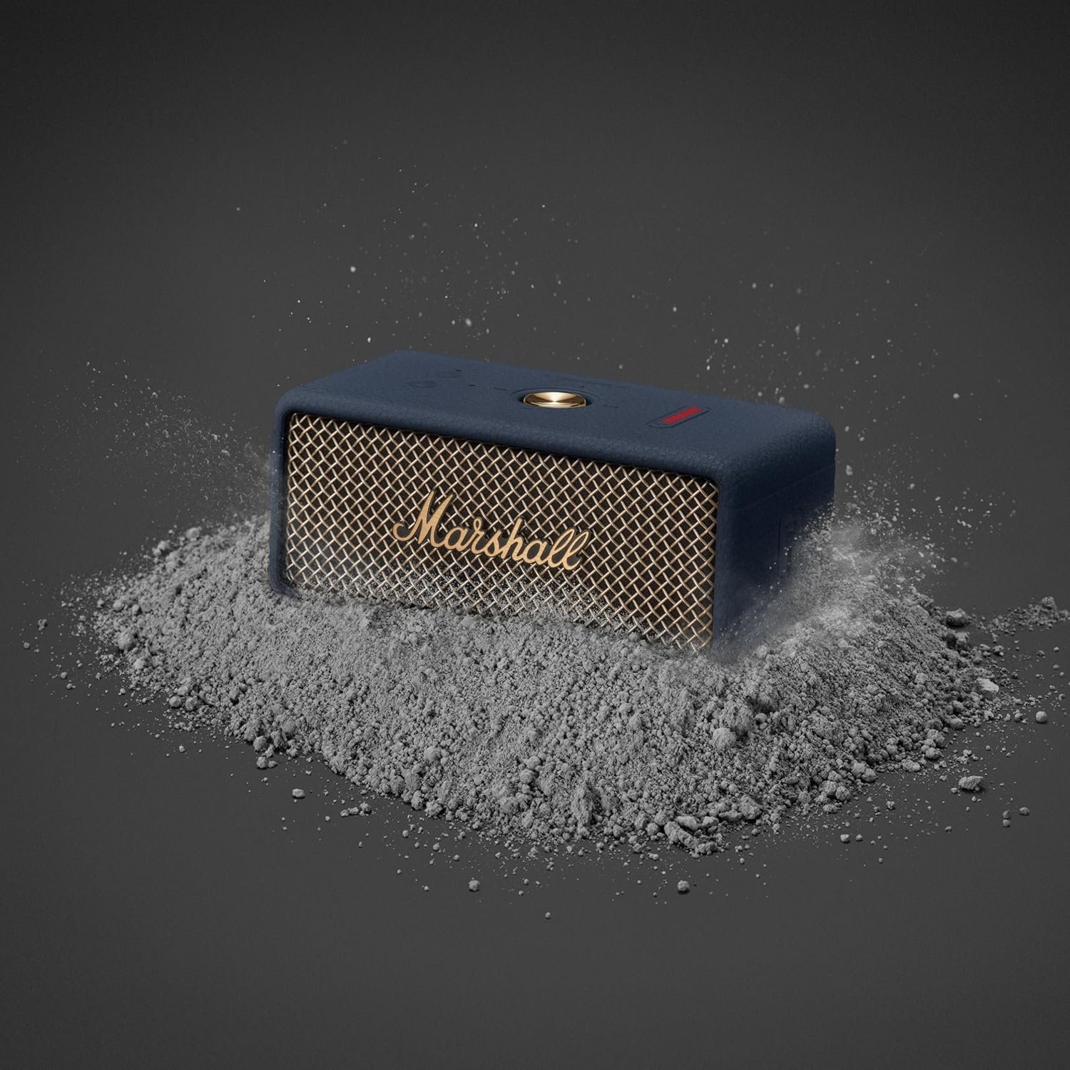 Marshall Emberton III Portable Bluetooth Speaker - Rugged Waterproof IP67 Design | Loud Stereo Sound, Deep Bass with 32+ Hr Playtime | Compact and Wireless for Travel and Outdoors - Midnight Blue - Image 11
