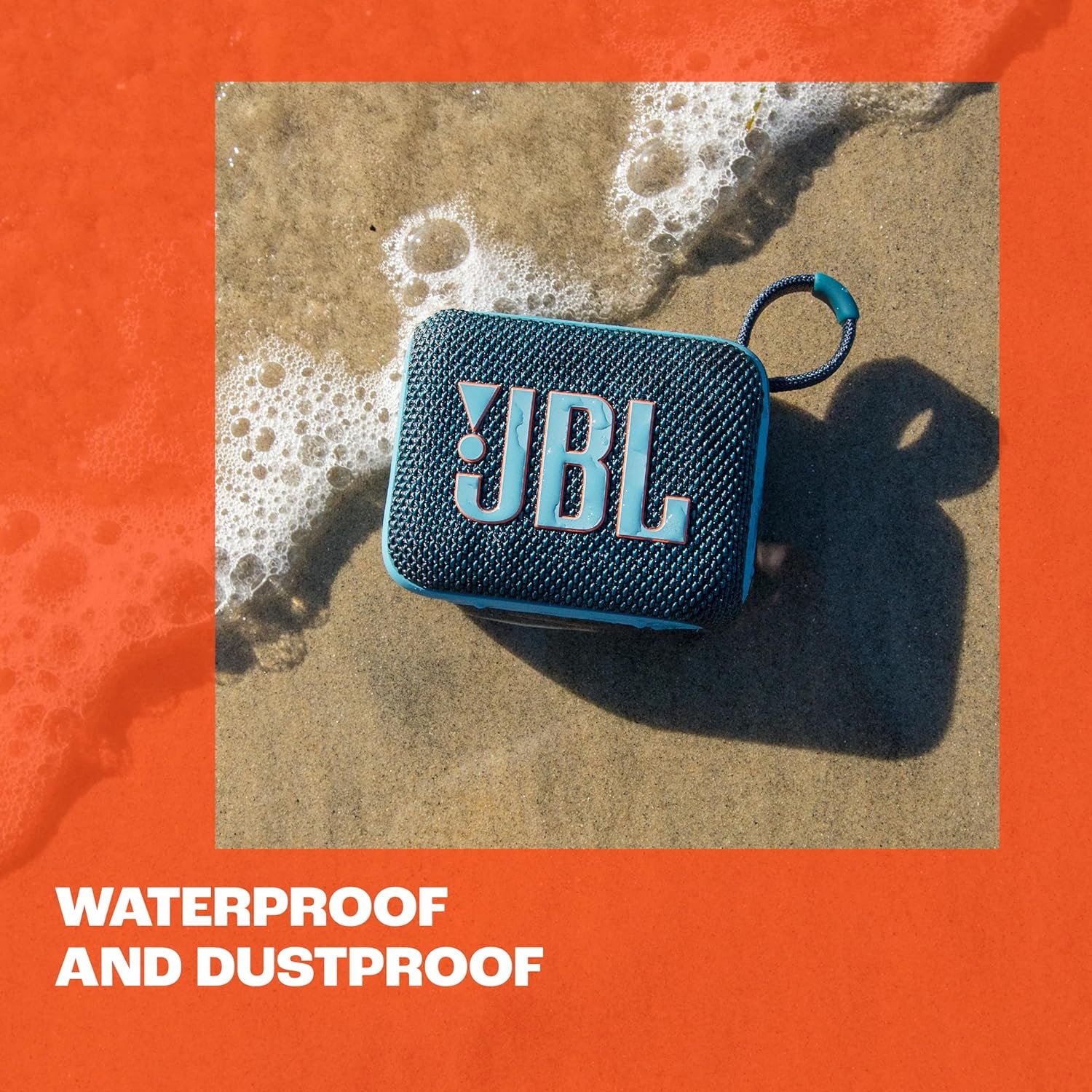 JBL Go 4 - Ultra-Portable, Waterproof and Dustproof Bluetooth Speaker, Big JBL Pro Sound with Punchy bass, 7-Hour Built-in Battery, Made in Part with Recycled Materials (Squad) - Image 7