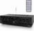 Pyle Bluetooth Wireless Home Amplifier System – Upgraded 6 Channel Audio, 750 Watt Power, Easy Karaoke, Stereo Receiver w USB-A, Micro SD, Headphone, 2 Microphone Input w/Echo, Talkover for PA