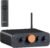 Fosi Audio HT4S Bluetooth Amplifier for Outdoor Speakers, 4 Channel Power Amp for Home Theater, Outdoor Gathering, 4.1/5.0 Ch Stereo Home Audio Receiver, Supports AUX/Optical Input with Remote Control