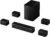 ULTIMEA 7.1CH Surround Sound System for TV, Soundbar with Dolby Atmos, 6.5″ Wireless Subwoofer, APP Control, 4 Wired Surround Speakers, Peak Power 460W Soundbar for TV, Poseidon D80 (New 2025 Model)