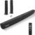 Sound Bar for Smart TV,90W Soundbar with Bluetooth/ARC/Optical/AUX Connect, Auto Volume Boost, 3 Customizable Equalizer Modes, 2 in 1 Detachable Soundbar for TV/PC/Gaming/Projectors