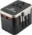 35W Worldwide Travel Adapter, 4-in-1 International power adapter with 2 USB-C & 2 USB-A Ports, All-in-One AC Outlet for US/EU/UK/AUS/Asia – Fast Charging Travel Plug Adapter (Black)
