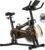 OWLSKY Exercise Bike with APP,Indoor Cycling Bike, 300 lbs Capacity Quiet Stationary Bike for Home Gym, Cardio Bike Workout, Adjustable Seat & Tablet Holder