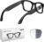 AI Smart Glasses with Camera, 8MP HD Camera Glasses & 1080P Video Recording Glasses, ChatGPT Voice Assistant, Real-Time Translation,Open Ear Earbuds for Travel/Meetings/Vlog（Photochromic）