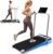 Yagud Walking Pad, Walking Pad Treadmill for Home Office, Portable Under Desk Treadmill with Remote Control and LED Display, Walking Jogging Running Machine