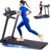 Treadmills for Home 3.0HP Quiet Foldable Treadmill with Incline, Portable Walking Pad with Handle Bar, Walking Pad Treadmill for Running and Jogging with 330 LBS Capacity