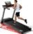 Renestar Treadmill for Home with 25% Auto Incline – 8.5MPH Max Speed, Extra Large LED Touchscreen, 300LBS Capacity, Bluetooth Speaker, 3.5HP Home Office Treadmills for Running Jogging Walking