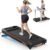 MERACH W50 Walking Pad Treadmills for Home, 12% Auto Incline, 400lbs Capacity, 3.5HP Super Quiet Brushless, 16.5″x41.3″ Spacious Running Belt, Under Desk Treadmill with Remote & LED