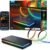Govee HDMI 2.1 Sync Box 2, AI Sync Box with TV Backlight, Supports 8K@60Hz, 4K@144Hz, VRR and ALLM, Works with SmartThings, Matter and Alexa, RGBIC LED Light Strip for 75-85 inch TVs, 75 LEDs/m
