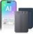 Plaud Note AI Voice Recorder, AI Note Taking Device, Transcribe & Summarize, Support 112 Languages, 64GB Navy Blue Digital Audio Recorder for Lectures, Meetings, Calls, Dark Blue Case, Non-Pro Version