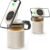 5-in-1 Bluetooth Speaker with Wireless Charging Station,Magnetic Charger with Night Light,Charger Stand with 33W Adapter Compatible with iWatch iPhone 17 16 15 14 13 12 Pro Max Wireless Earbuds