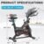 Exercise Bikes Stationary,Exercise Bike for Home Indoor Cycling Bike for Home Cardio Gym,Workout Bike with Mount & LCD Monitor,Silent Belt Drive