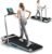 5 in 1 Foldable Treadmill, 7.5 MPH Treadmills for Home with App Compatible, Treadmill with 10% Incline, 3.0HP Brushless Drive, Remote Control and LED Display, 12 HIIT Programs, 400 LBS Capacity