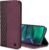 Wallet Case for Motorola Moto G 5G 2026/2025, Moto G Play 2026 6.7 inch – PU Leather Flip Cover with Card Holder Slots, Strong Magnetic Folio Kickstand Phone Case, Wine Red