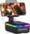 JTEMAN Gifts for Men Women,Cell Phone Stand with Bluetooth Speaker,LED Light,and Lanyard,Cool Tech Gadgets,Unique Birthday Gifts for Men Husband Mom Dad
