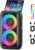 Bluetooth Speaker with 2 Wireless Microphones – Big Party Speaker for Adults Kids Karaoke with Lights – Portable Rechargeable Floorstanding Speakers Support TWS/AUX/USB/TF Card for Home Party Gift