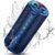 Portable Bluetooth Speaker, Bluetooth 5.4 Wireless Speaker with 20W HD Loud Stereo Sound, 20H Playtime, IP7 Waterproof, LED Lights, TWS Pairing, Built-in Mic, for Outdoor, Party, Home, Gift, Blue