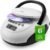 Tyler Portable CD Player Boombox with FM Radio, Bluetooth, and USB Port | Clear Stereo Sound | CD-R/RW and MP3 CDs Compatible | 3.5mm Aux Input and Headphone Jack | TAU107 – White