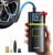 AUXITO AS1 Tire Inflator Portable Air Compressor – 150PSI Bike Pump 1Min Fast Inflate with Tire Pressure Gauge, 5200 mAh, LED Light, Car Accessories Air Pump for Auto, Moto, Bike Car Gifts for Men