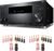 Onkyo TX-RZ50 9.2-Channel 8K/4K Network AV Receiver, 250W Per Channel at 6 Ohms + H&A Speaker Connector Banana Plugs, 12 Pairs