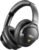 1Mii Y8+ Hybrid Active Noise Cancelling Headphones, 100H Playtime, Bluetooth 6.0 Over Ear LDAC Wireless Hi-Res Audio & Deep Bass, Comfortable for Travel Airplane Home Office, Custom EQ via APP, Black